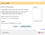 chat einstellungen hamoffice mein logbuch